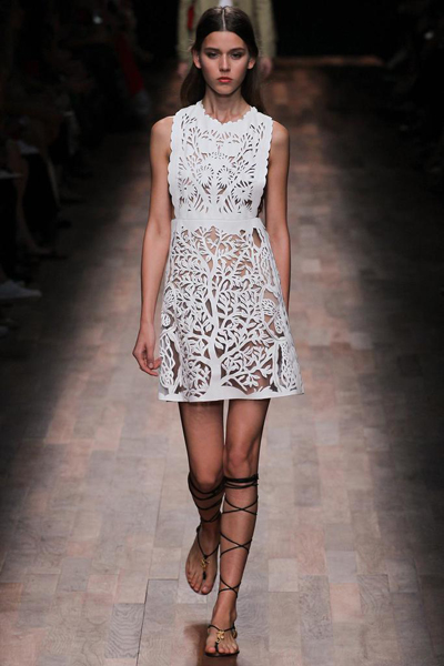 Valentino 2015春夏系列 詩意與神話的沉浸式秀場之旅